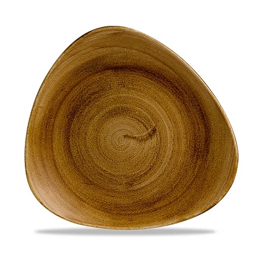 Bord Lotus afm. 26.5cm. Churchill Stonecast Patina Vintage Copper