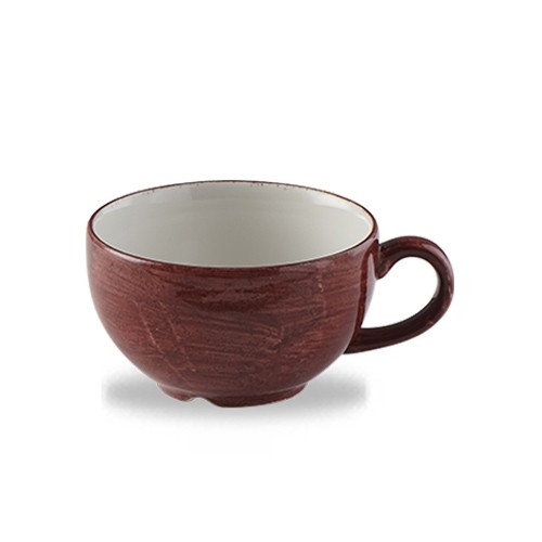 Theekop / cappuccinokop inh. 34cl Churchill patina Rust Red