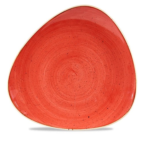 TELLER LOTUS ABM. 26,5 cm CHURCHILL STONECAST BEERENROT