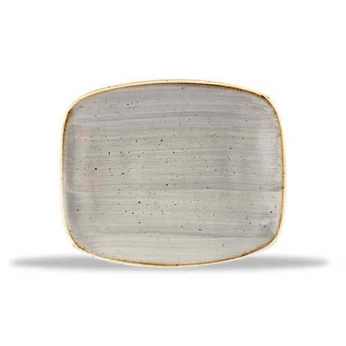 Chefs bord afm. 15.4x12.6cm. Churchill Stonecast Peppercorn Grey