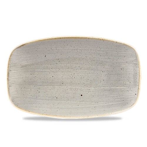 ASSIETTE DU CHEF DIM. 20x12.1CM. CHURCHILL STONECAST GRIS POIVRÉ