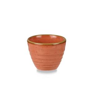 DIP DISH CONTENT. 5.7CL. CHURCHILL STONECAST SPICED ORANGE