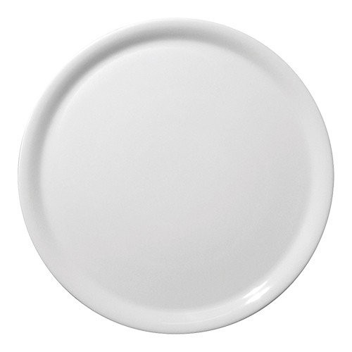 ASSIETTE A PIZZA/ASSIETTE A CREPE DIAM. 33CM. COULEUR BLANCHE PORCELAINE