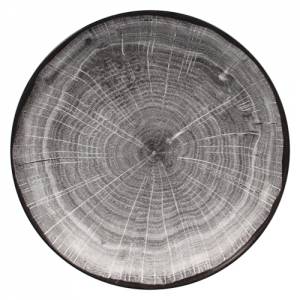 Coupebord diep diam. 23cm. kleur Beech Grey Woodart RAK Porcelain