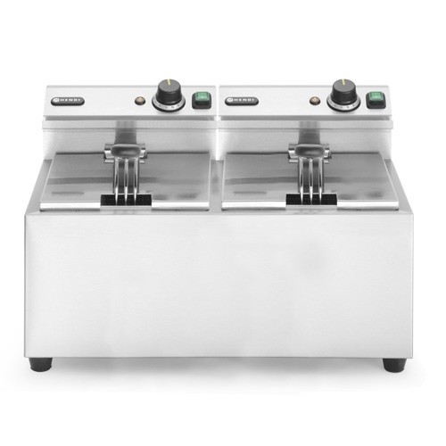 Friteuse Mastercook inh. 2x8l. 2x230v/3500w Hendi