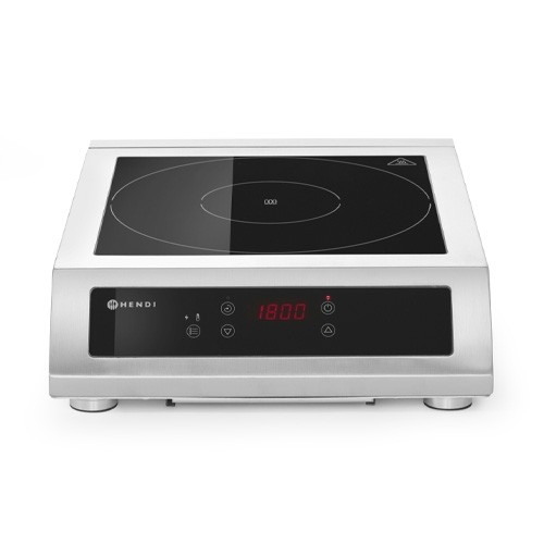 Inductiekookplaat model 3500d xl afm. 390x500x120mm. 230v/3500w Hendi