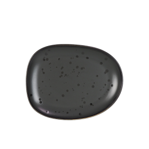 Bord smal afm. 22x18cm. Moods Mysterious kleur Black Nova