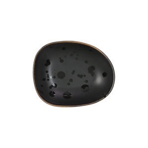 DIP DISH MEDIUM DIMENSIONS. 10x9CM. MOODS MYSTERIOUS COLOR BLACK NOVA