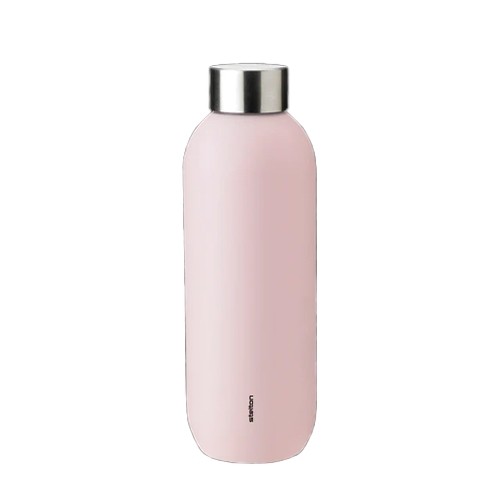 KEEP COOL THERMOS BOTTLE SOFT ROSE CAPACITY 0.6L. STELTON