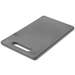 Snijplank haccp kleur zwart afm. 30x20cm. kunststof met handgreep Hendi