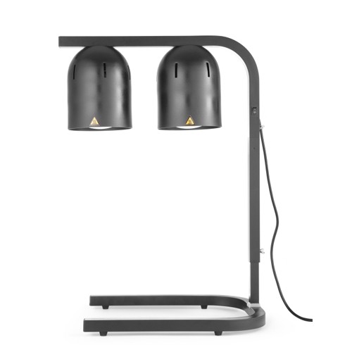 Infrarood warmhoudbrug zwart AL 230v. 500w. Hendi