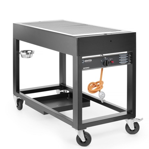 Gasbarbecue inferno 1 brander Hendi