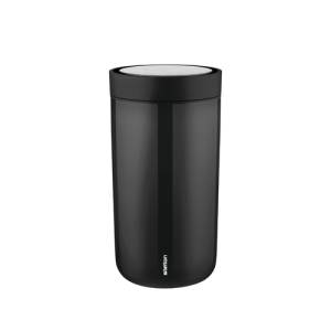Click To Go beker inh. 0,2l. Black metallic Stelton