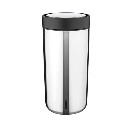 Click To Go beker inh. 0,4l. steel Stelton