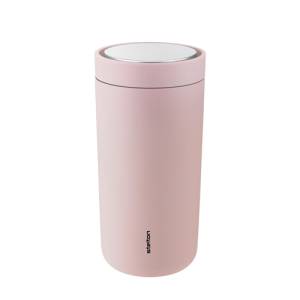 Click To Go beker inh. 0,4l. soft Rose Stelton