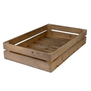 AUCTION BOX FOR GN 1/1 DIM. 55X35.5X(H)16CM. PLANED FIRING OLD LOOK