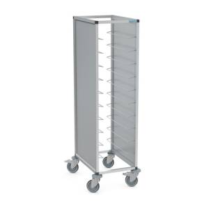 TABLETT-/ABSTELLWAGEN 1-FACH EURONORM 1/7 H. 165CM. HUPFER