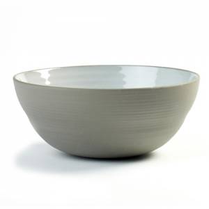 SERVING BOWL XL DIAM. 15CM. DUSK ANTHRACITE GRAY WHITE SERAX