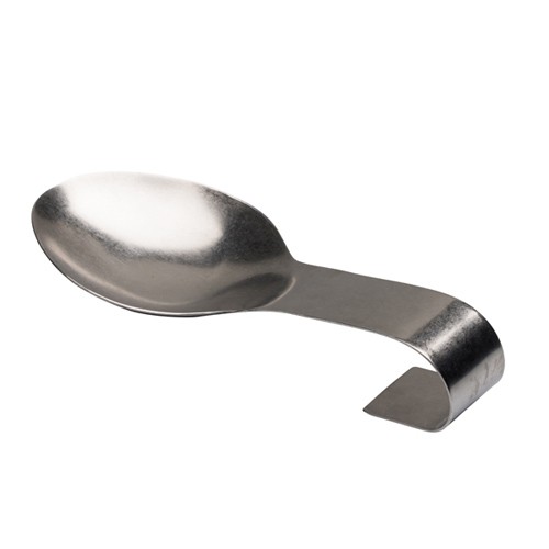 Buffetlepel houder roestvrijstaal afm. 30cm. Vintage