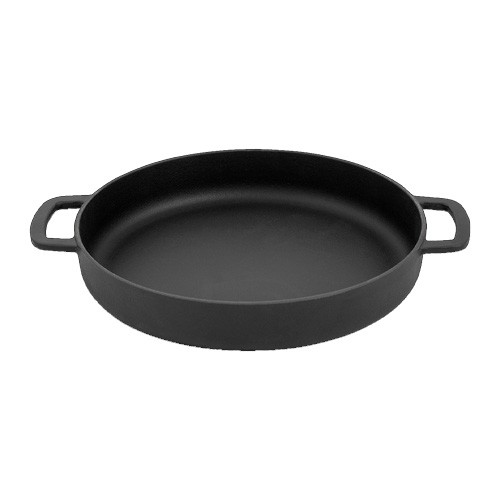 ROASTING PAN SOUS-CHEF 2 HANDLES DIAM. 24CM. BLACK COMBEKK