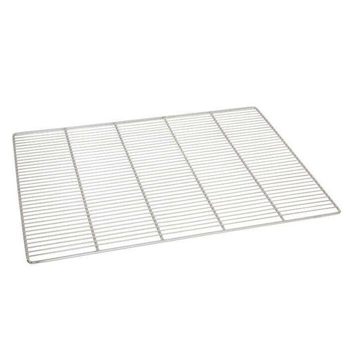 Draadrooster afm. 80x60cm. roestvrijstaal