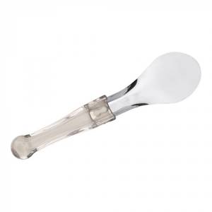 ICE CREAM SCOOP/SPATULA TRANSPARENT STAINLESS STEEL 18/10