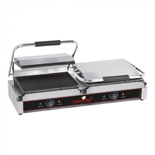 CONTACT GRILL DUETTO GRANDE 2x230V/4400W CATERCHEF