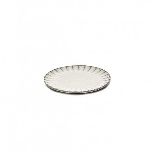 Bord plat diam. 15cm.h1,7cm. kleur wit inku tableware sergio herman Serax