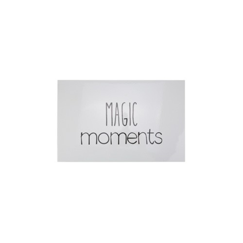 Placemat rechthoekig kunststof 'magic moments'