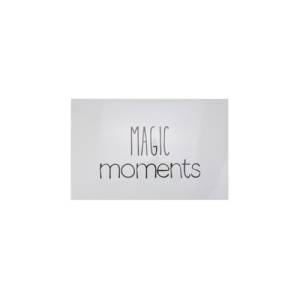 PLACEMAT RECTANGULAR PLASTIC 'MAGIC MOMENTS'