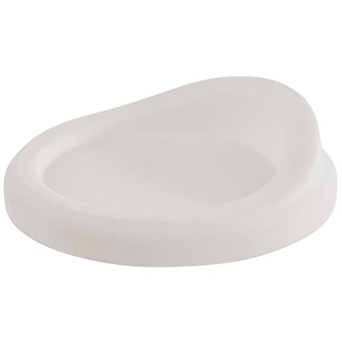 Deksel voor koffiekop to go diam. 8,5cm. hgt. 13,5cm. wit