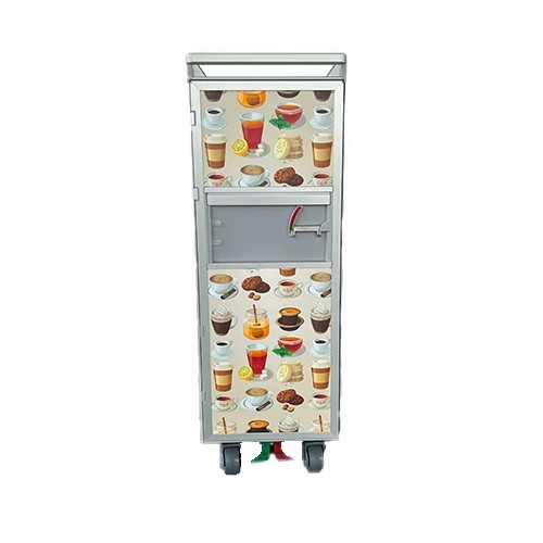 Flight trolley gastronorm