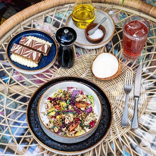 Koffiekop Stapelbaar inh. 16cl. Jersey grijs Q Authentic