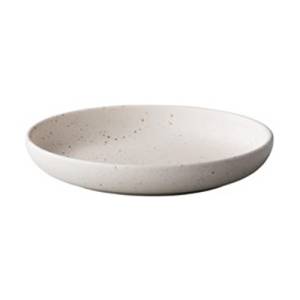 PLAQUE PROFONDE DIAM. 23,5CM. TINTO BLANC MAT Q AUTHENTIQUE