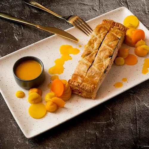 PLATE DEEP DIAM. 23.5CM. TINTO MATT WHITE Q AUTHENTIC