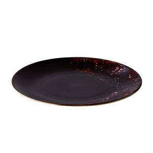 PLANCHE COUPE DIAM. 20CM. FLEURS SAUVAGES AMAZON Q AUTHENTIQUE