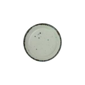 PLAQUE PLATE DIAM. 10CM. MOODS HOPEFUL COULEUR VERT NOVA