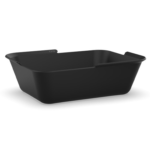 CirculBox c310 afm. 156x117x47mm Black polypropyleen doos á 96 stuks