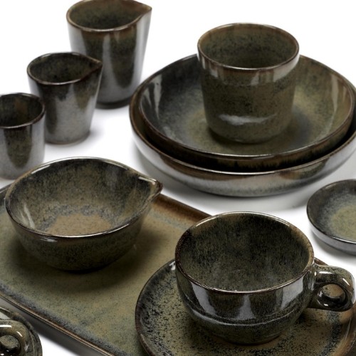 MUG W/EAR 30CL. COLOR INDY GRAY SURFACE BY SERGIO HERMAN SERAX