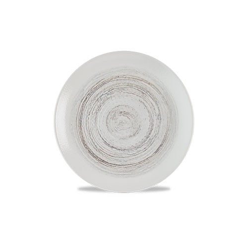 Coupebord plat diam. 17cm. Elements Dune Churchill