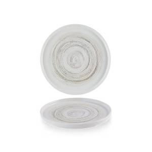 PLAQUE BORD SUPÉRIEUR DIAM. 15,7 cm. ÉLÉMENTS DUNE CHURCHILL