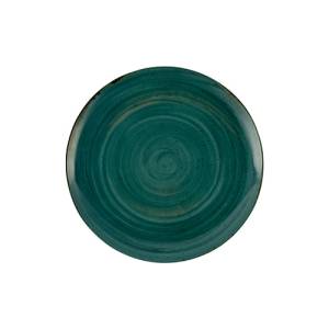 COUPE BORD S DIAM. 21CM. SATURNO NATURE COLOR SPRINKLED PETROL