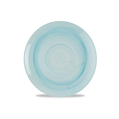 Coupebord plat diam. 17cm. Stonecast Canvas Breeze Churchill