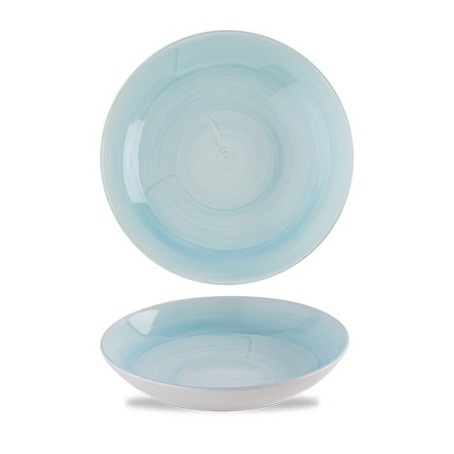 Coupebord diep diam. 18cm. Stonecast Canvas Breeze Churchill