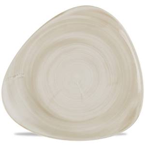 COUPE BOARD TRIANGULAR DIAM. 27CM. STONECAST CANVAS NATURAL CHURCHILL