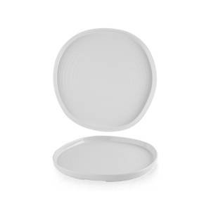 Bord opstaande rand diam. 21cm. hgt. 2cm. Chefs Plates White Churchill