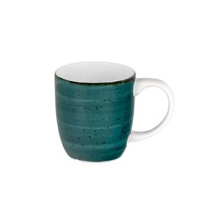 COFFEE CUP 220ML. SATURNO NATURE COLOR SPRINKLED PETROL