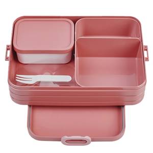 LUNCHBOX BENTO TAB GROSSE GRÖSSE. 255X170X65MM. LEBENDIGES MALVE – MEPAL