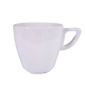 Koffiekop retro hoog inh. 18cl. off White Nobel Extra Durable