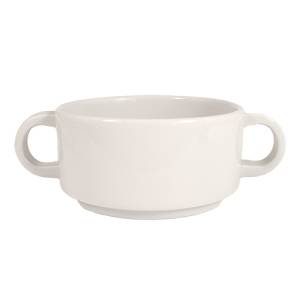 TASSE À SOUPE 2/OREILLES INH. 22CL. COULEUR OCÉAN IVOIRE NOVA
